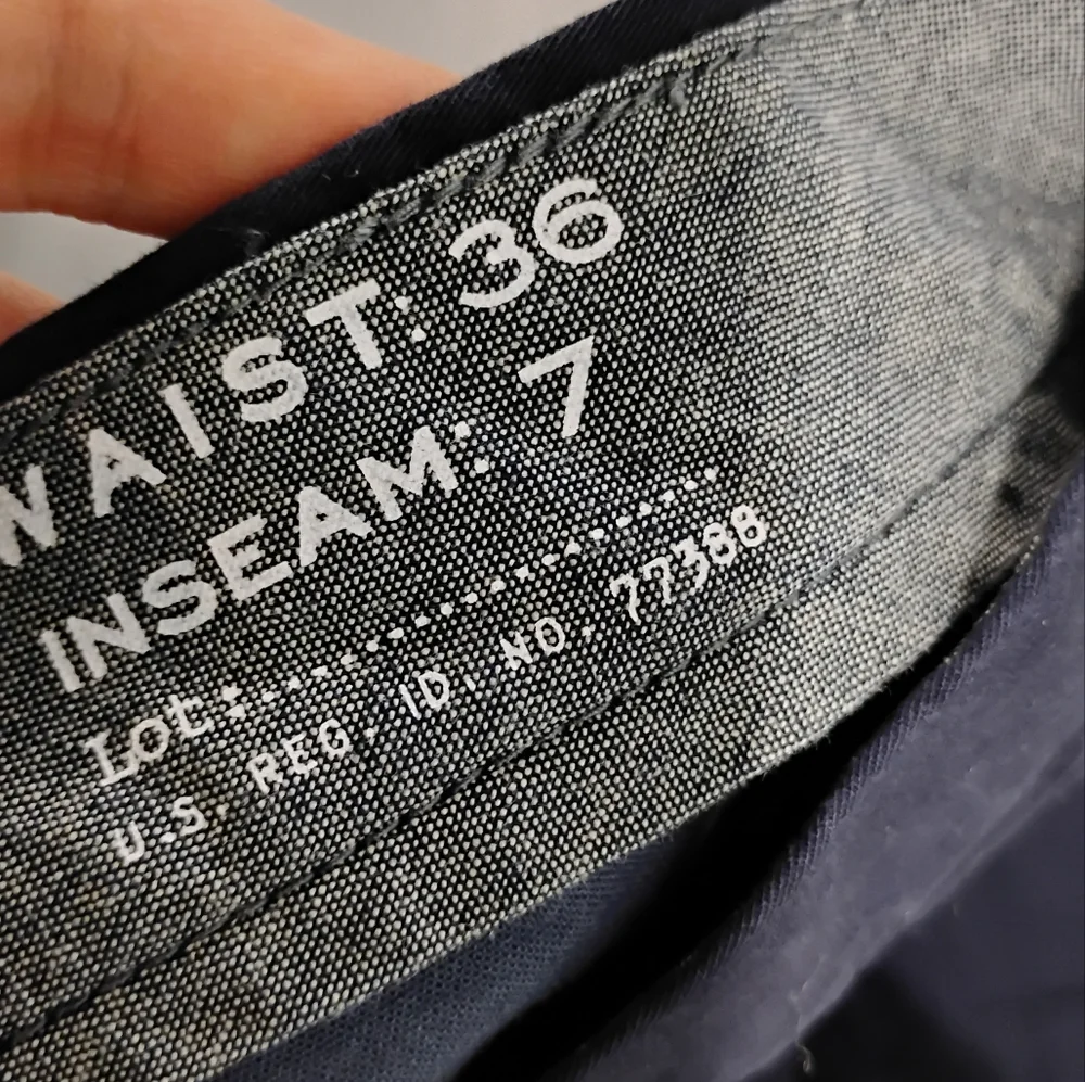J.Crew Mens Navy 7